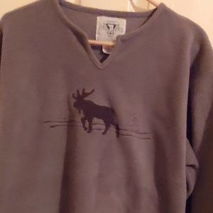 Womens Size L 100% Polyester Top